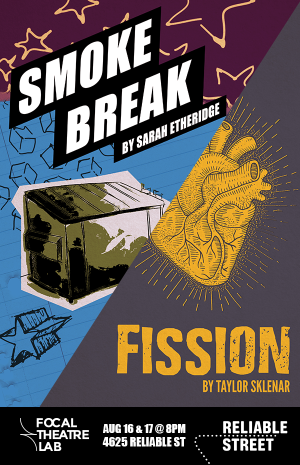 Poster for the combined event of Smoke Break and Fission